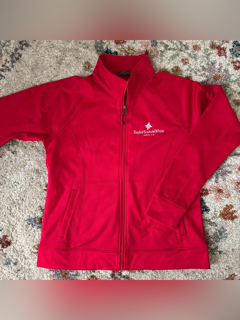 Women’s Baylor Scott & White Health Red Full-Zip Jacket